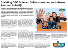 Stichting OBO Duin- en Bollenstreek lanceert nieuwe koers en huisstijl 
